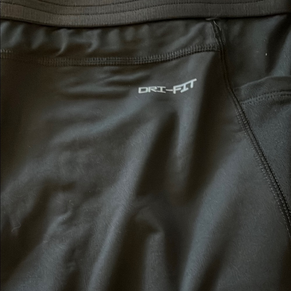 NWT Jordan Nike Black Dri-FIT Active Leggings Men’s 3XL - Picture 1 of 7